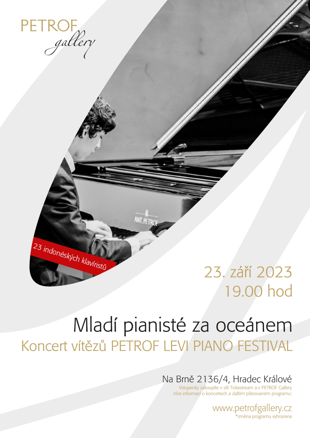 Koncert vítězů PETROF LEVI PIANO FESTIVAL